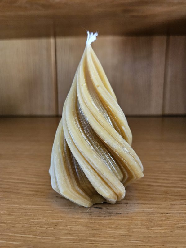 Bougie sapin stylisé